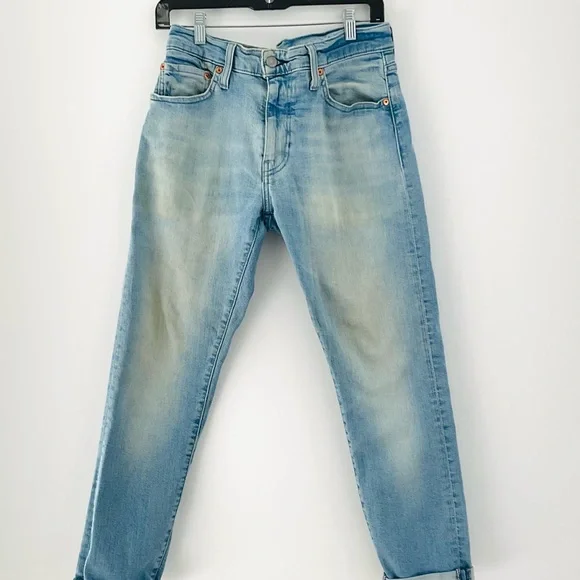 Classic Levi’s Light Blue Jeans Ankle Boyfriend Jeans W30 L30 - Picture 1 of 10
